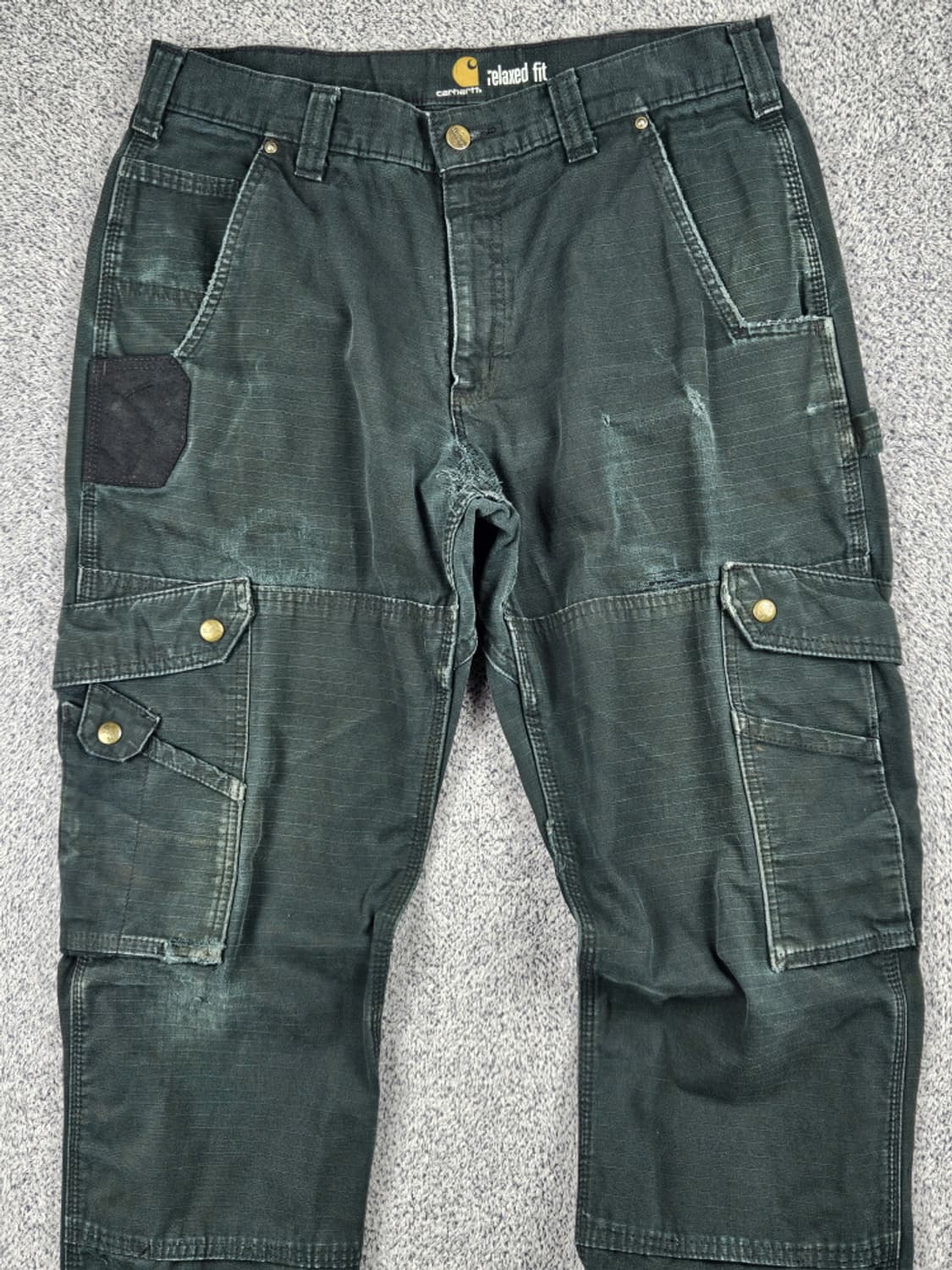 칼하트 립스탑 카고 카펜터 워크팬츠 ( 34 X 32 ) / 9985 상품이미지5