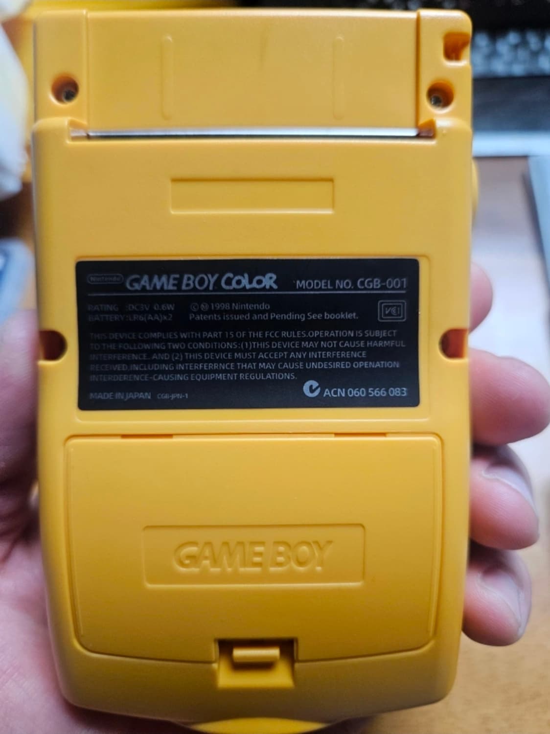 게임보이 컬러 백라이트 골아파덕 (gbc)+ 게임팩 11개 상품이미지2