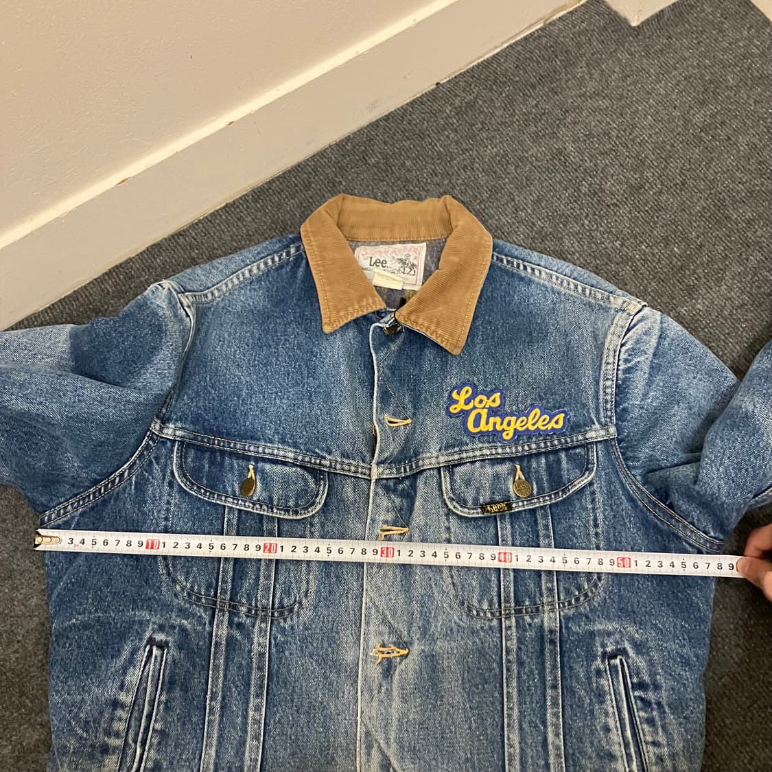 N240 lee 리 스톰라이더 데님 청자켓 상품이미지5