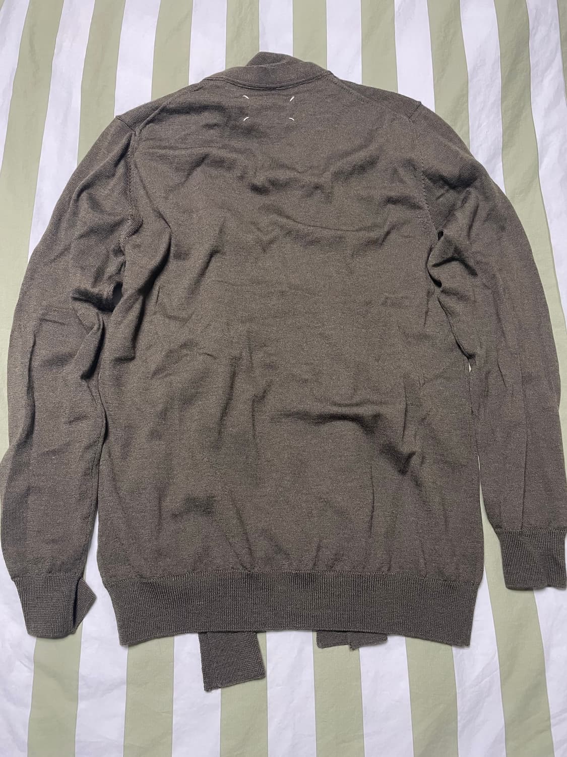 메종 마르지엘라 숄카라 머플러 가디건 상품이미지3