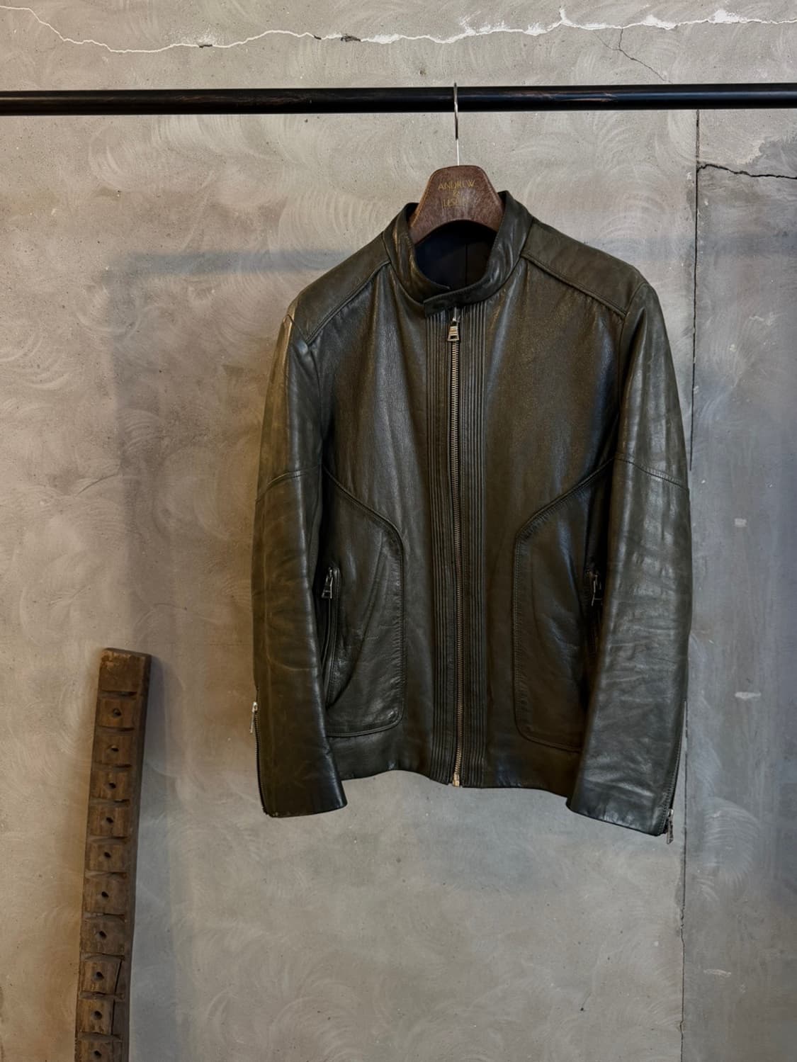 반하트 디 알바자 램스킨 라이더 자켓 슬림100 상품이미지1