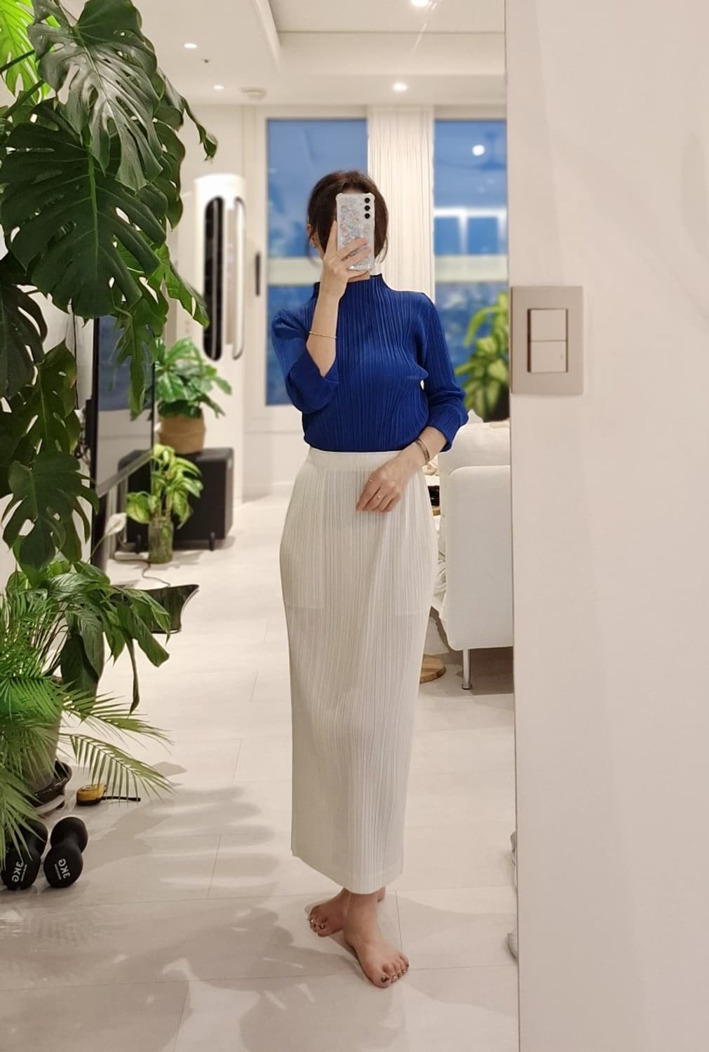 플리츠플리즈 24년 반목탑3 이세이미야케 상품이미지4