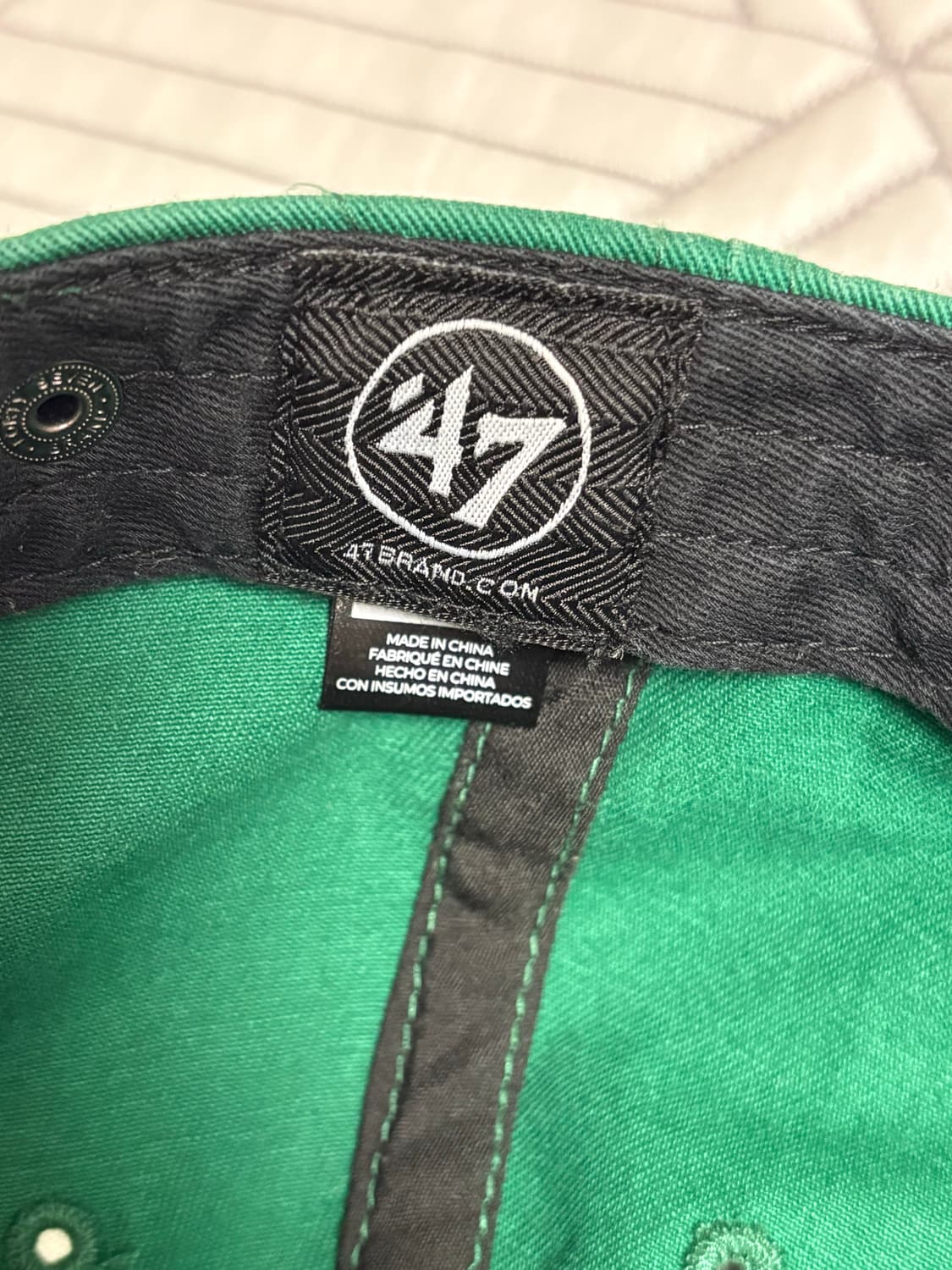 47브랜드 그린 LA 볼캡 상품이미지3