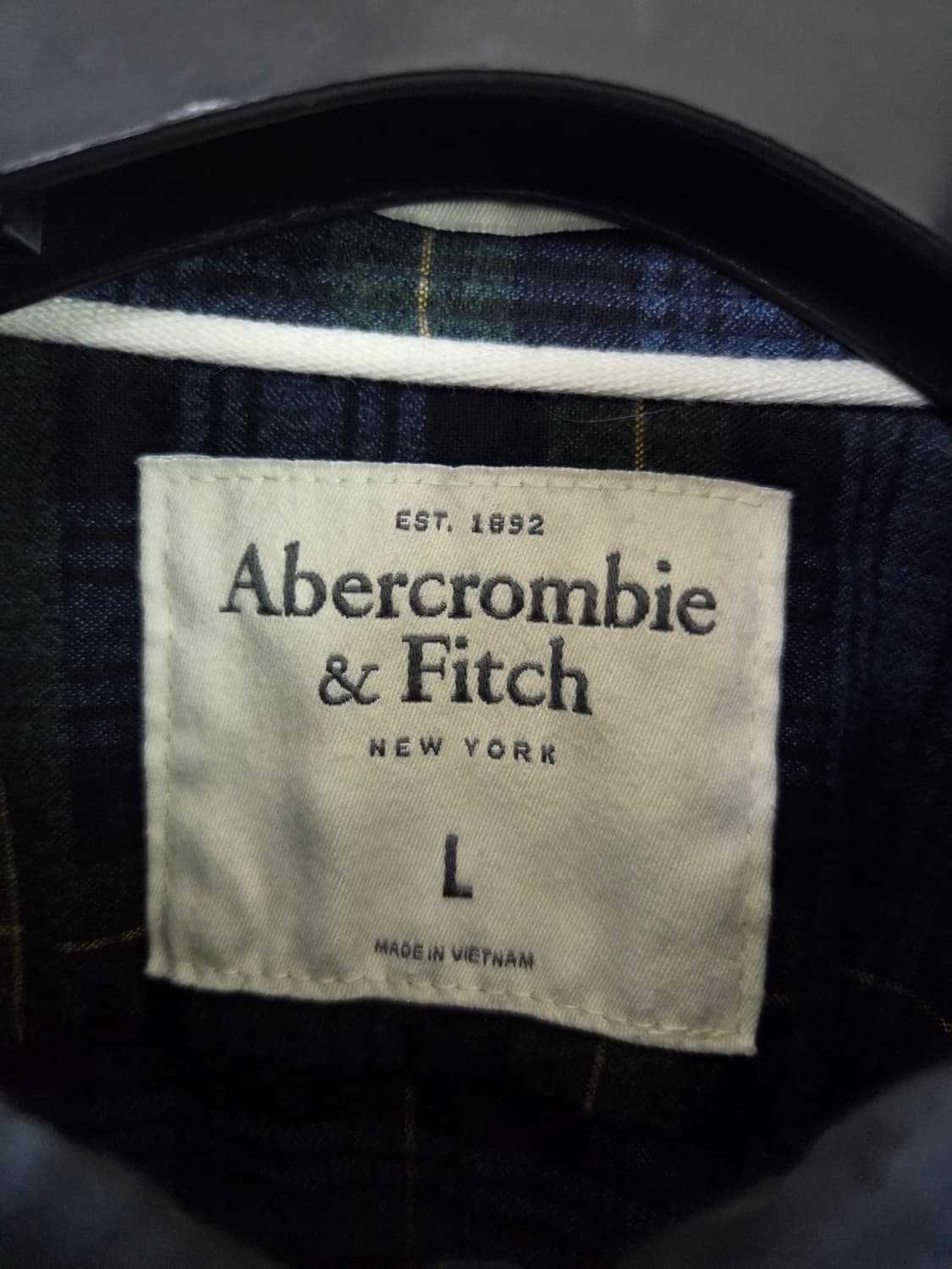 아베크롬비 머슬핏 플라넬 셔츠 상품이미지8