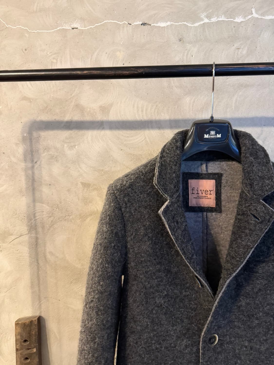 fiver 피버 펠트울 코트 100 상품이미지2