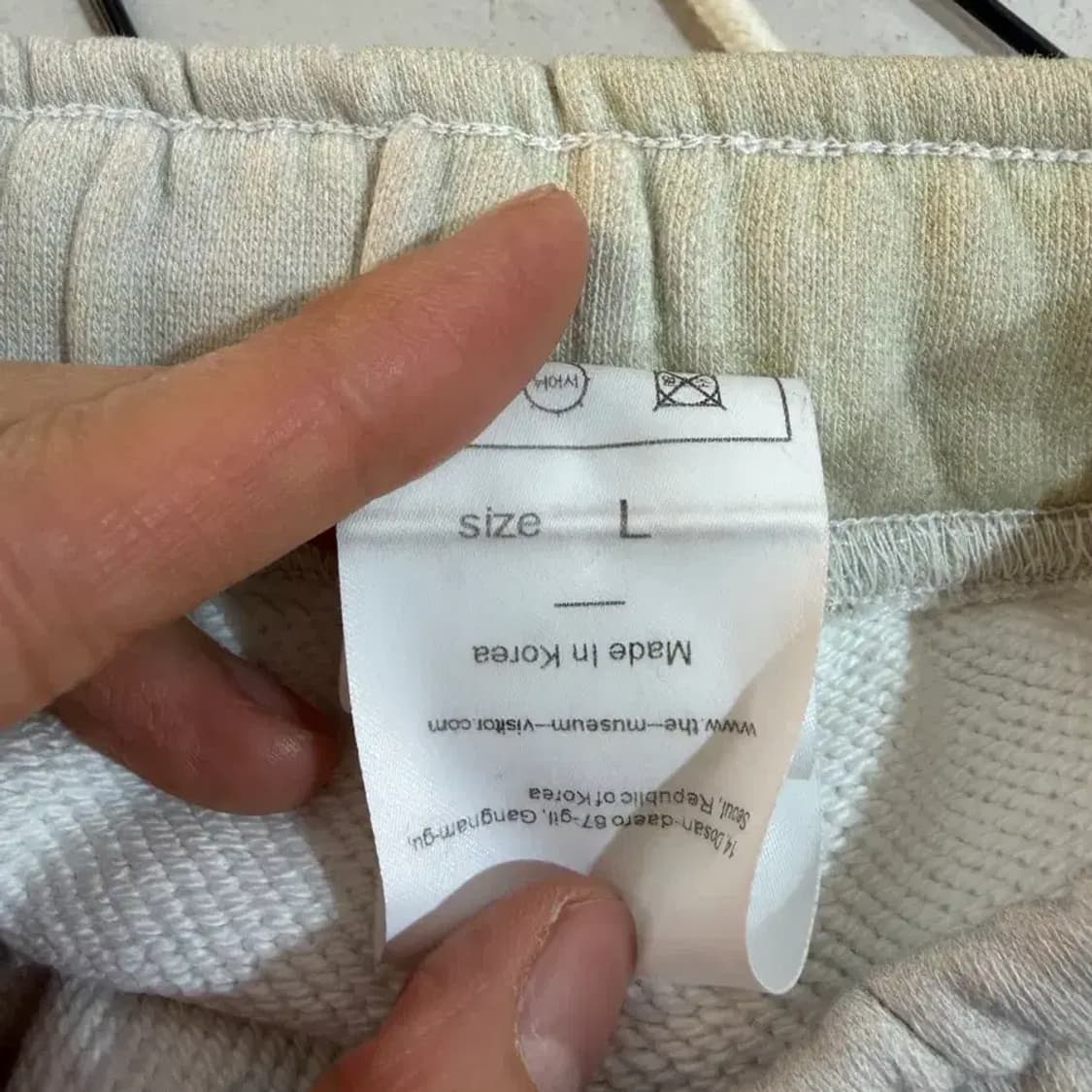 THE MUSEUM VISITOR jogger pants 상품이미지10