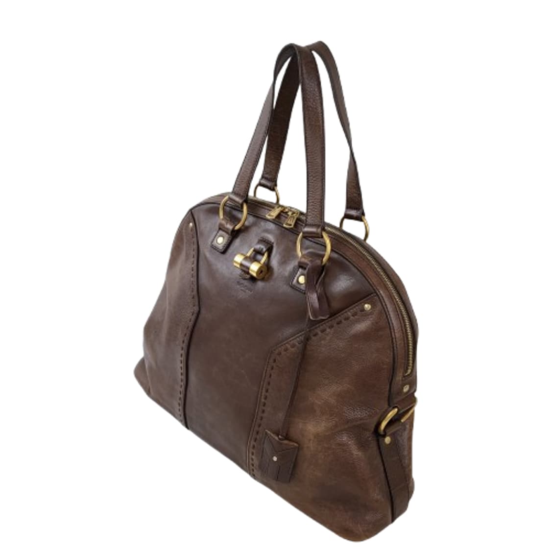 정품 생로랑(입생로랑) 뮤즈백 브라운 라지 상품이미지3