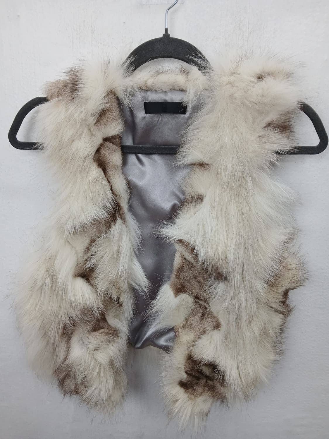 천연폭스퍼 베스트 조끼 55 S 새제품급 상품이미지5