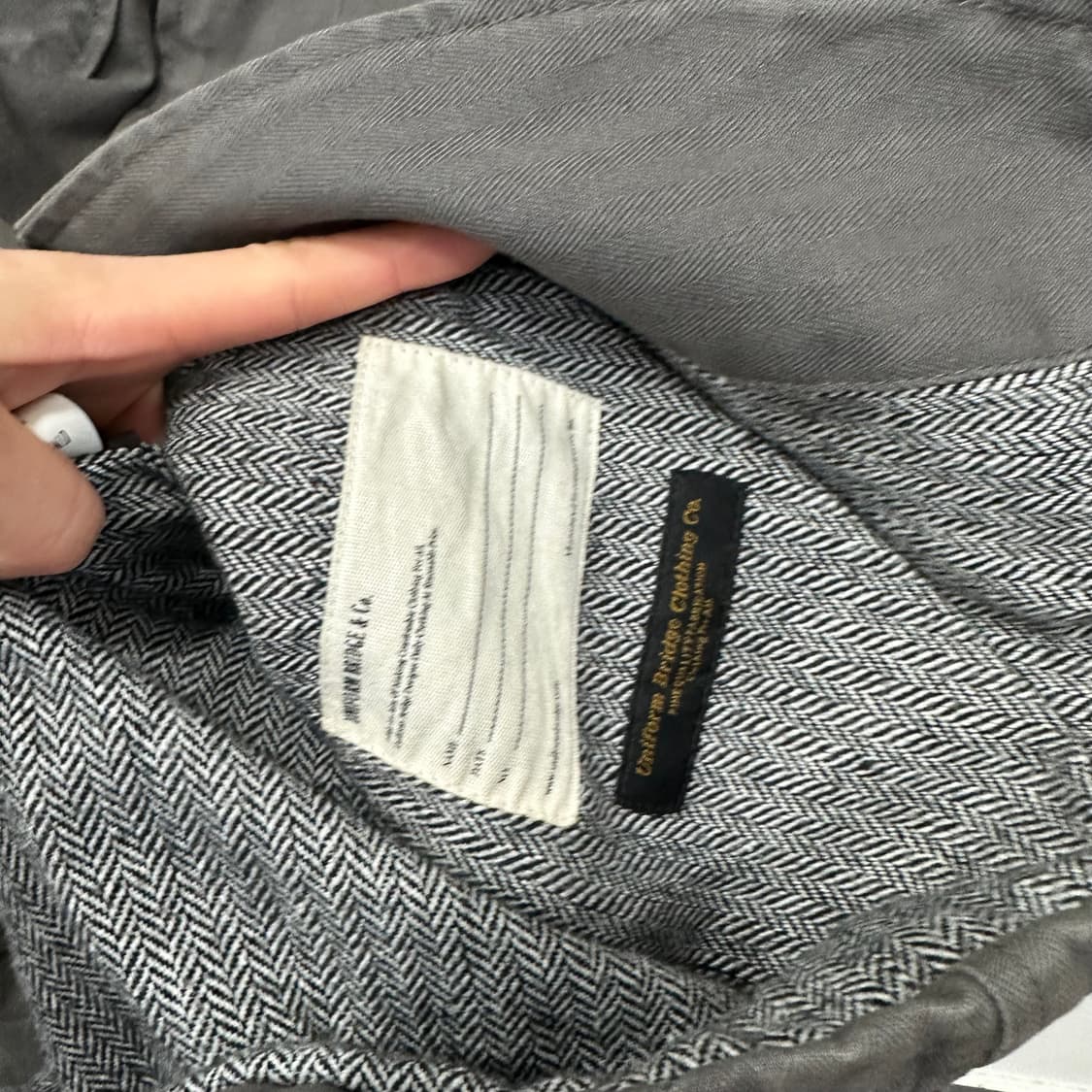 유니폼브릿지 코튼 블레이저 상품이미지5