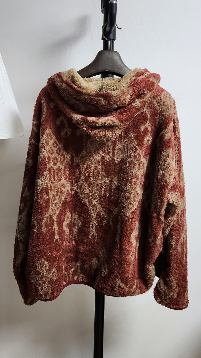 KAPITAL Java Kasuri Pattern Flee Hoodie 상품이미지2