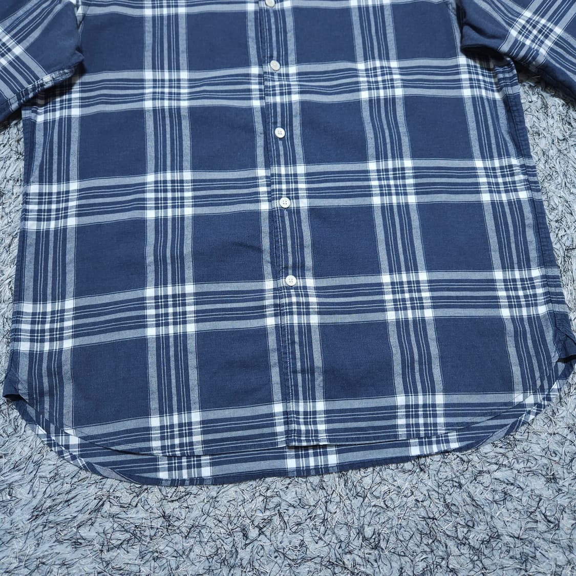 빈폴)105 남자 체크남방셔츠 / 왕눈이샵 상품이미지5