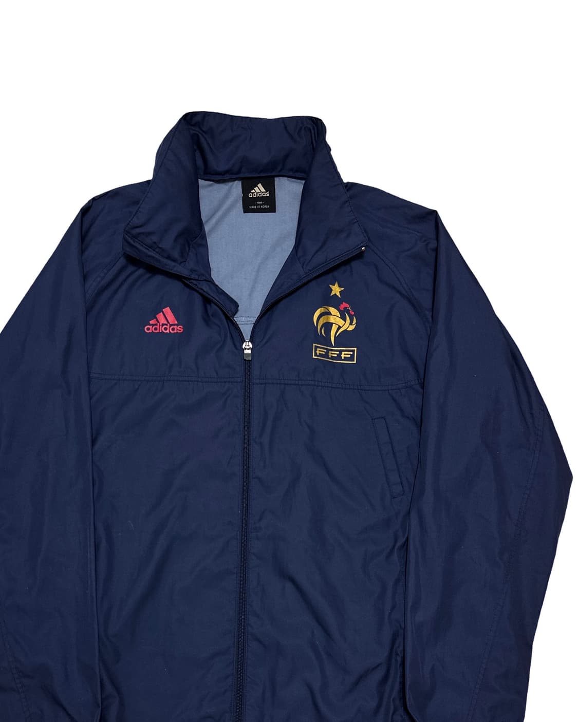 아디다스 프랑스 국대 네이비 바람막이 상품이미지2