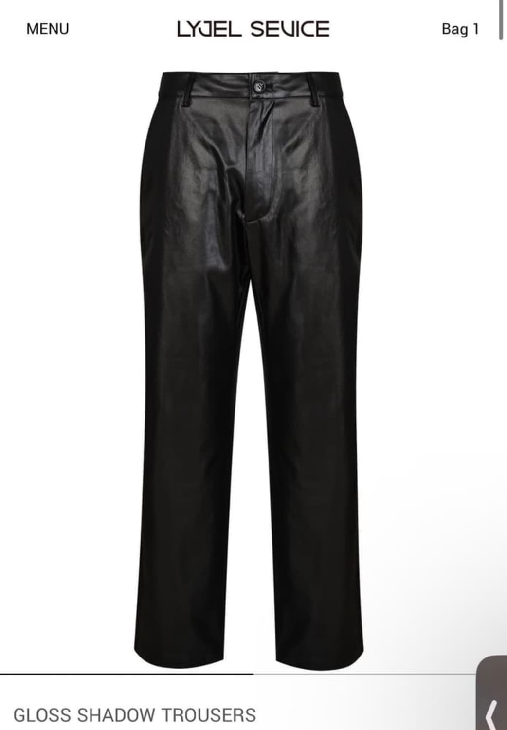 [급처] 리젤서비스 gloss 트라우저 1 상품이미지1