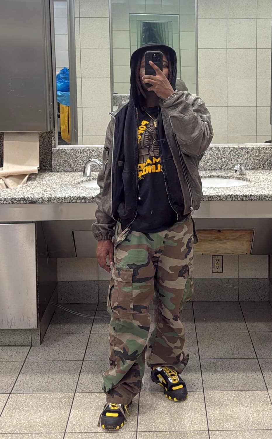 vintage woodland camo pants 상품이미지4