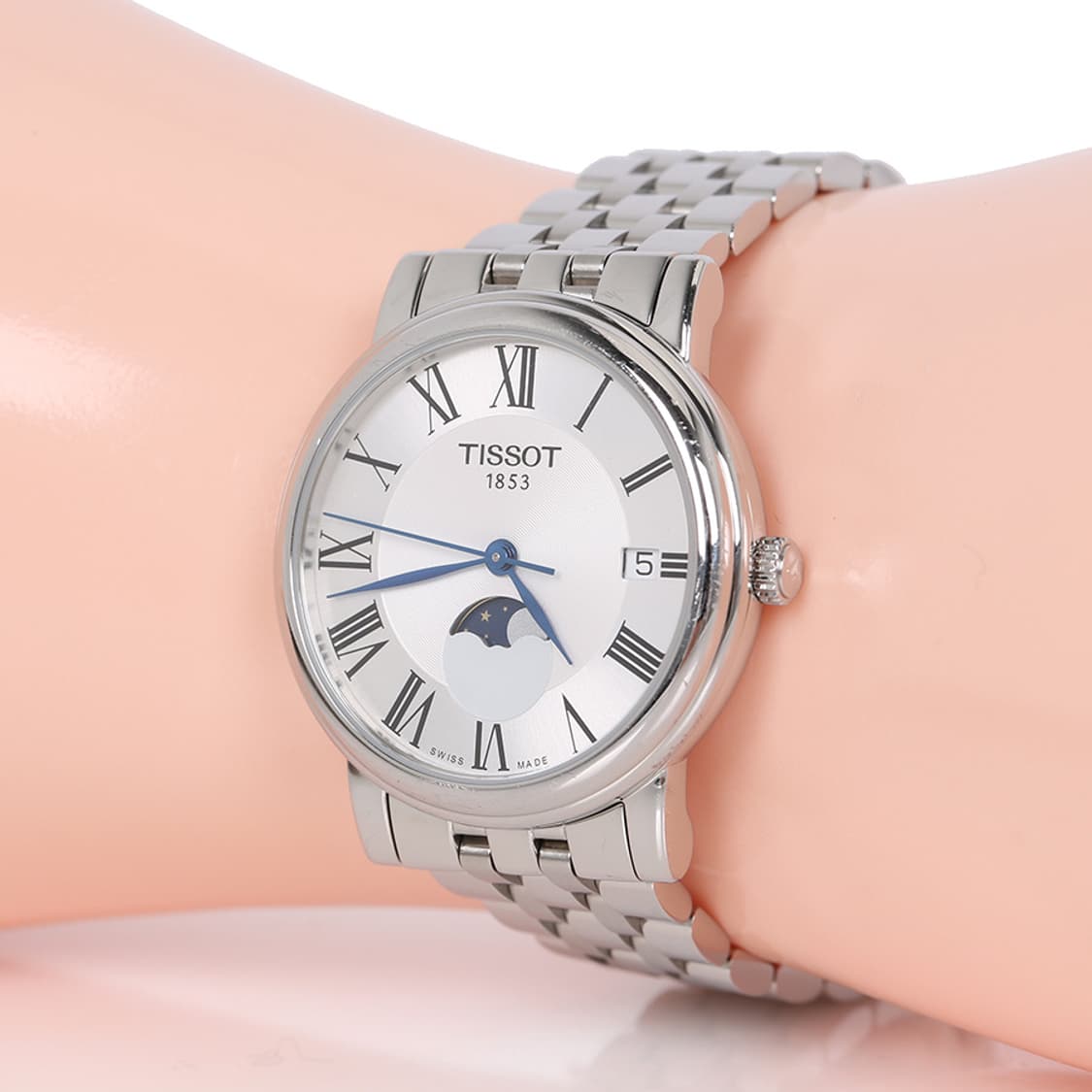티쏘 카슨 프리미엄 워치 32mm 스틸 쿼츠 실버 시계 상품이미지10