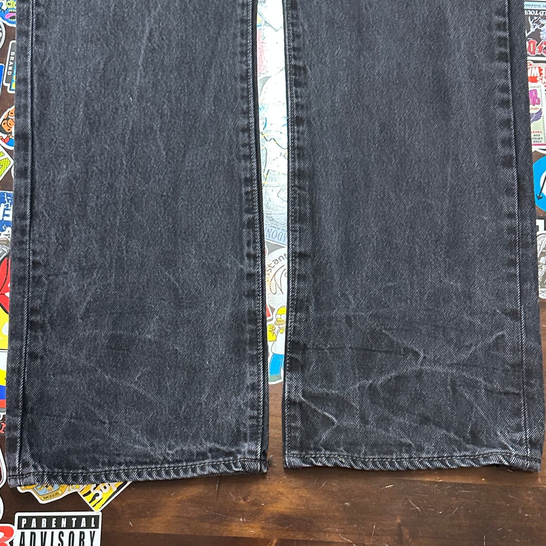 리바이스 501 블랙 진 데님 팬츠 36 상품이미지6