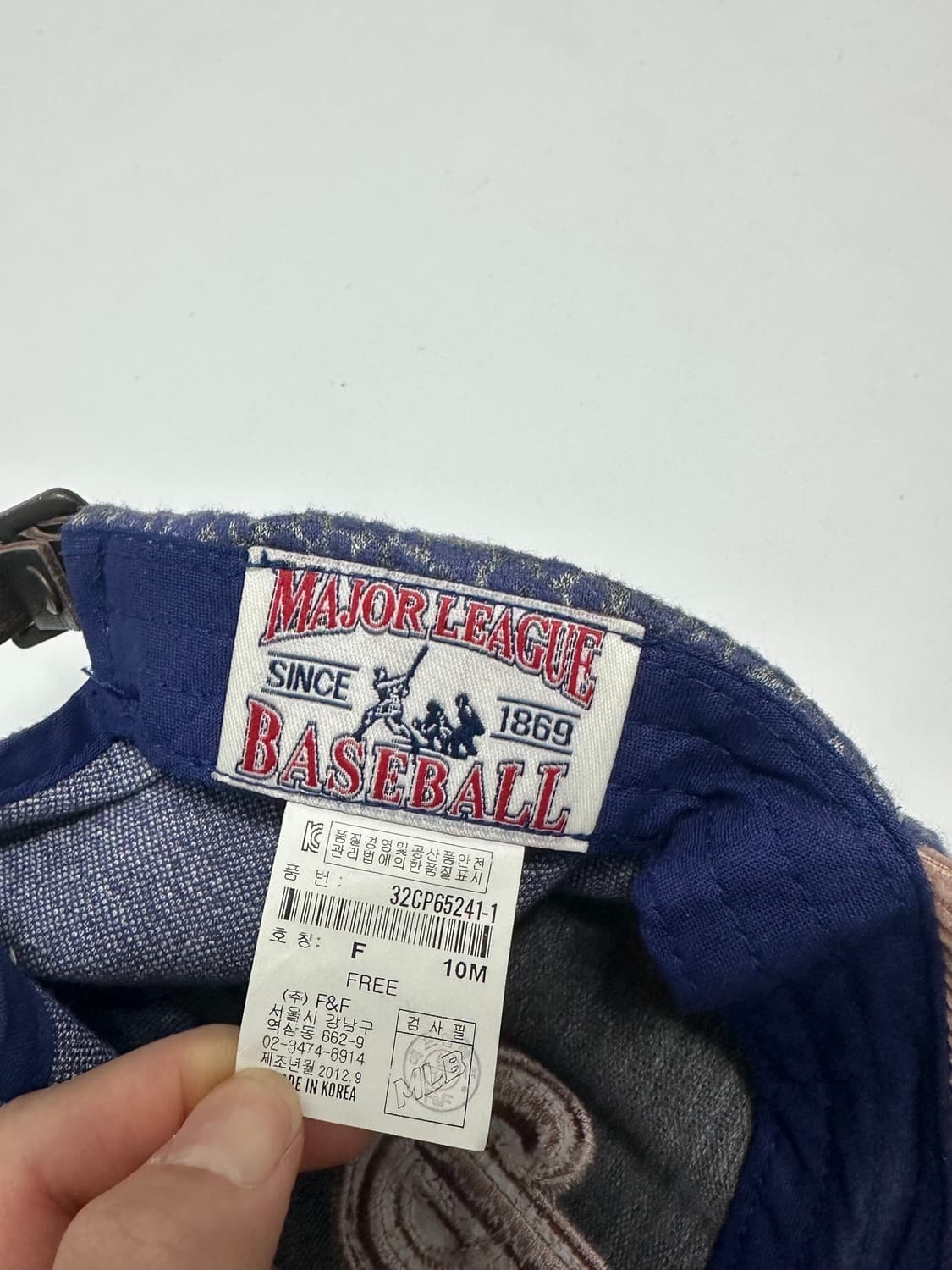 MLB 필라델피아 필리스 코듀로이 트위드 캡 상품이미지10