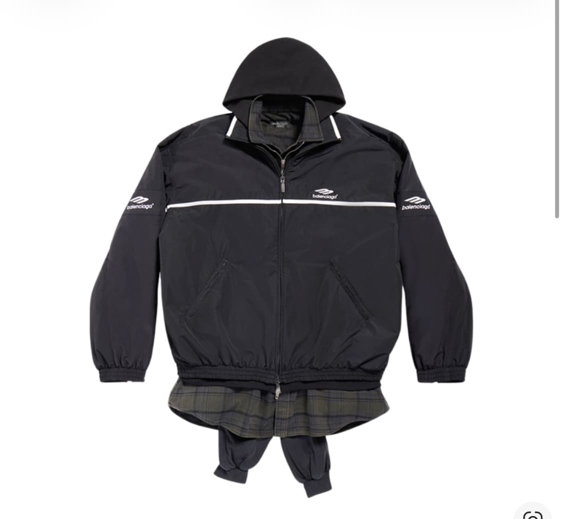 발렌시아가 3b 레이어드 트랙수트 자켓 상품이미지1