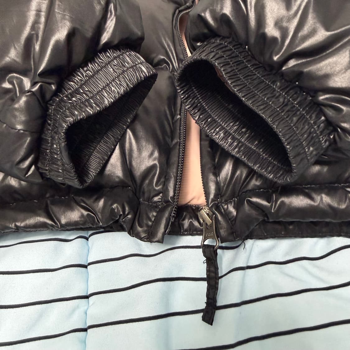 스컬프터 104 Cropped Puffer Down Black (M) 상품이미지7