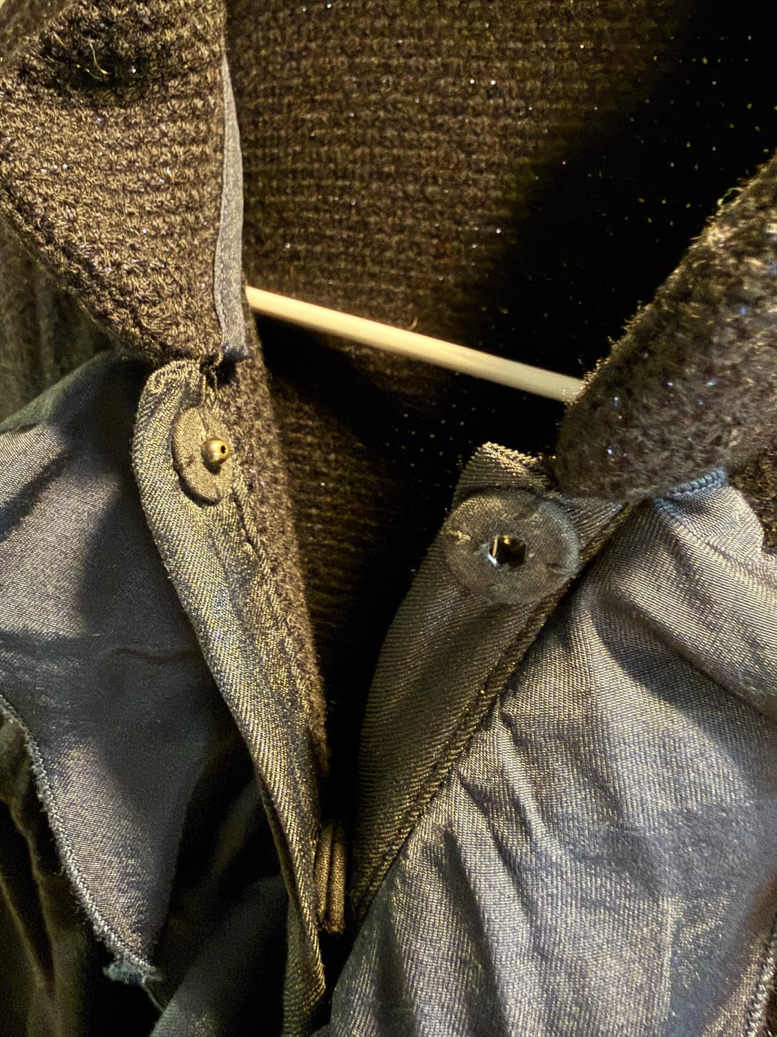 시스템 러플 디테일 크롭 자켓 블랙 F 상품이미지4