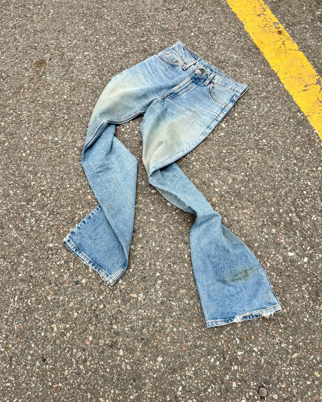 90’s Levi’s 517 – Light Fade Boot-cut  상품이미지6