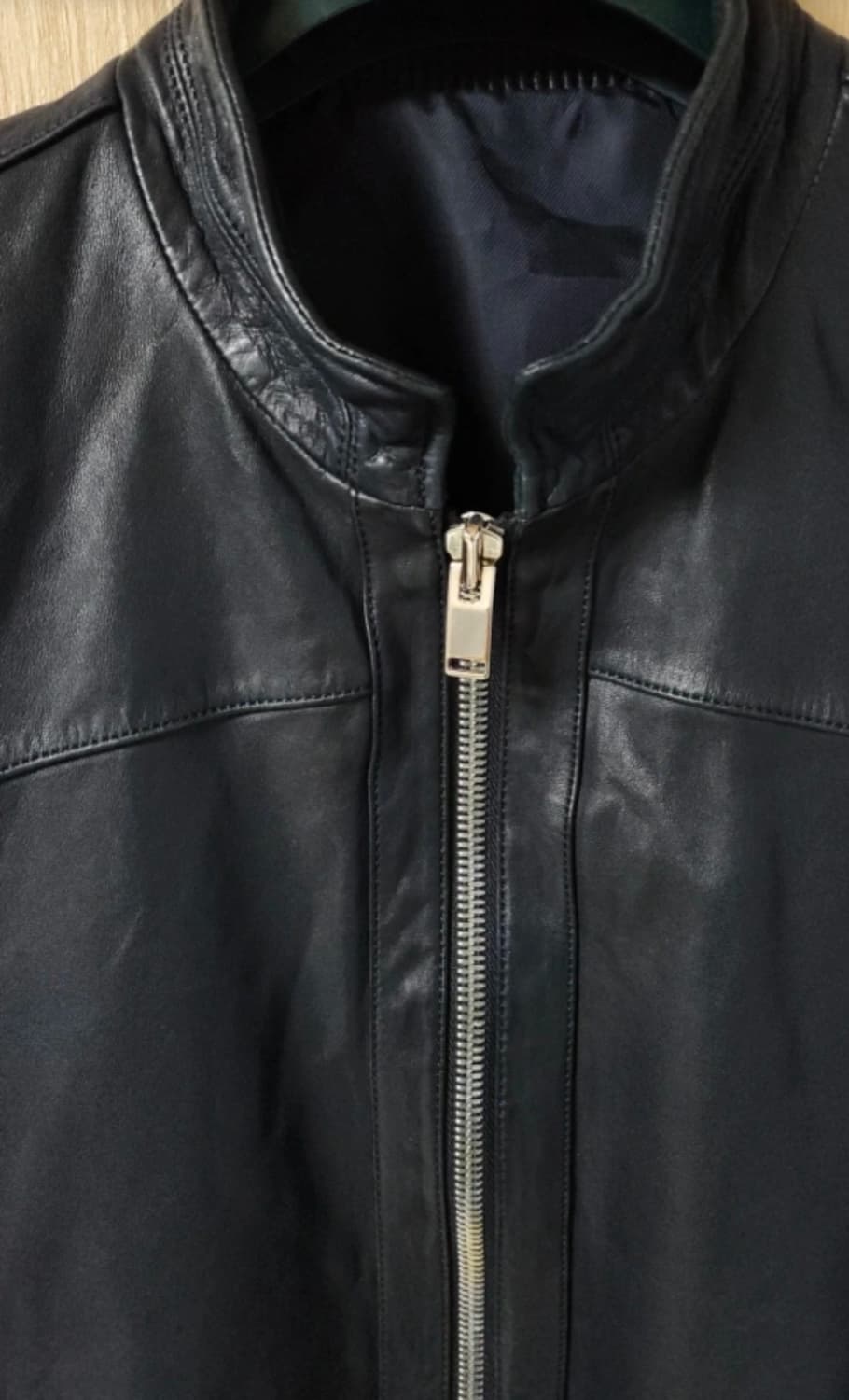 (착샷) 지오송지오 가죽자켓 바이커  상품이미지3