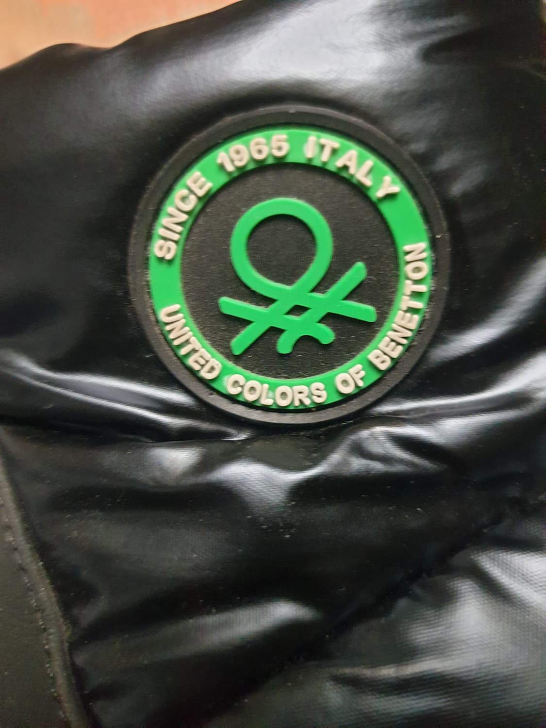 베네통 우먼 키높이 패딩 부츠 블랙&그린 (250) 상품이미지5