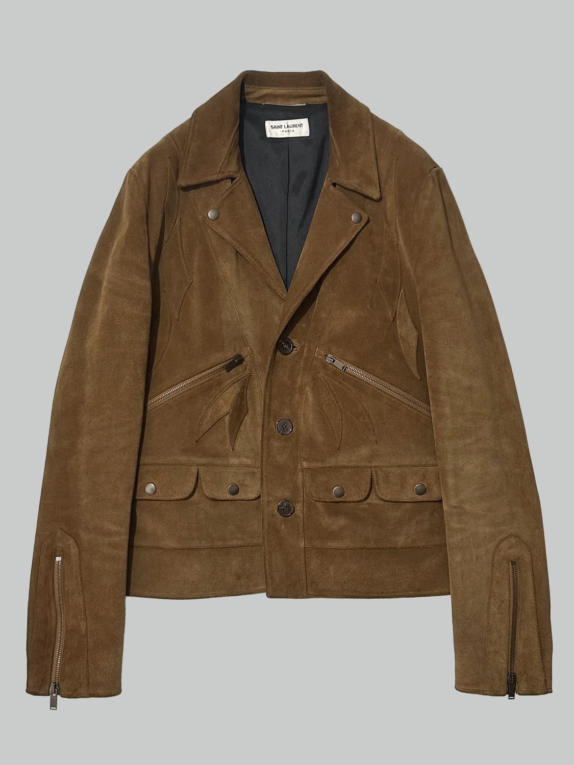 생로랑 20ss 스웨이드 자켓 상품이미지1