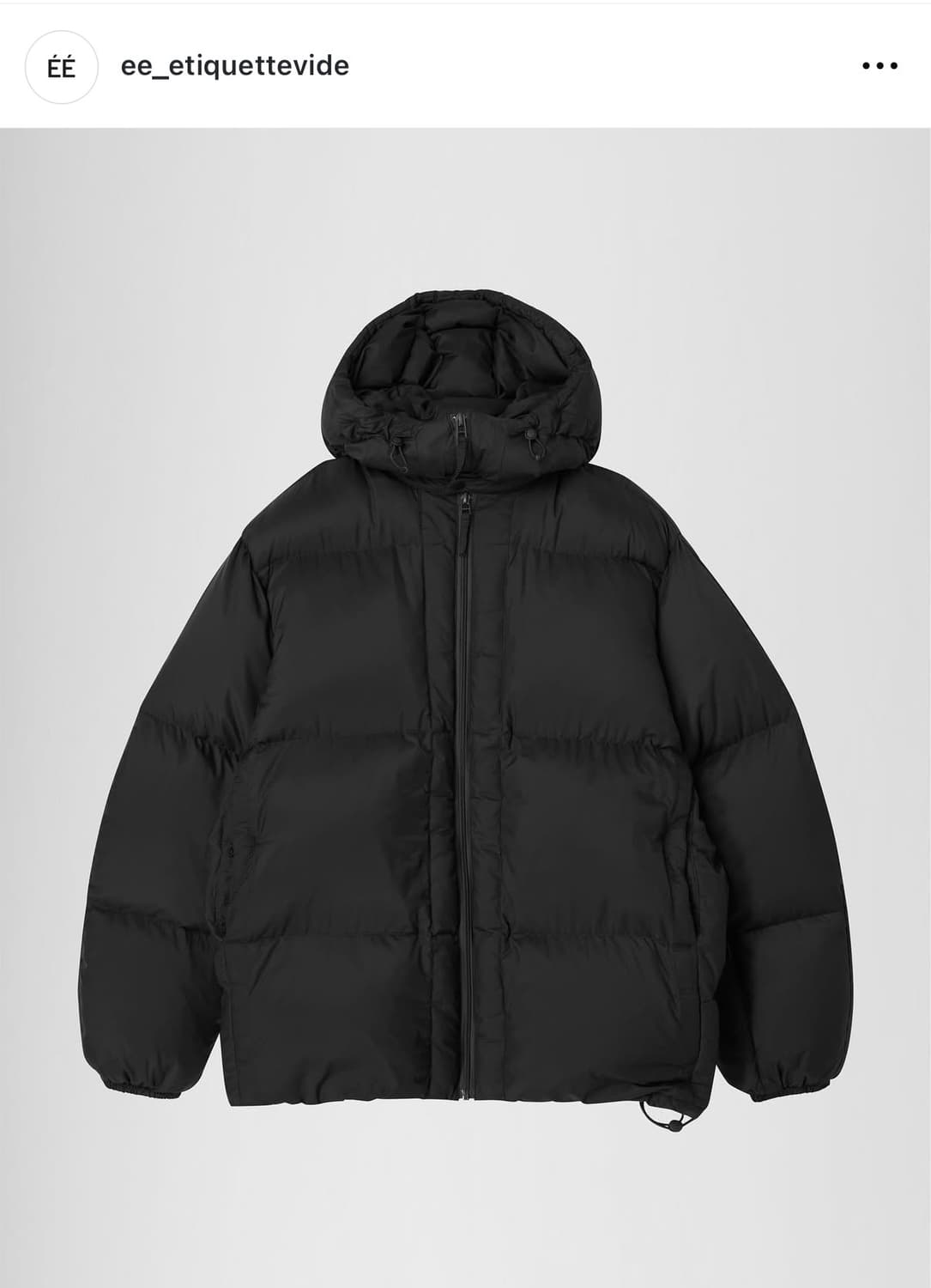 누마레 ee 다운 파카 레귤러 S 상품이미지1