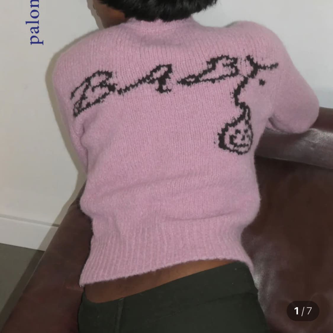 팔로마울 BABY 니트 핑크 상품이미지1