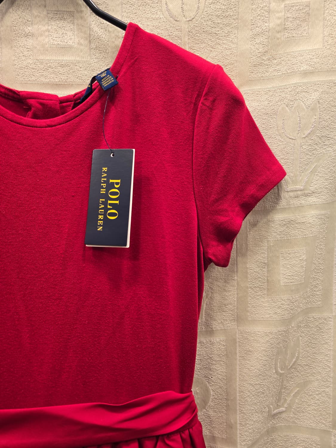 새상품) 폴로 랄프로렌 레드 원피스 160 여성 55 상품이미지3