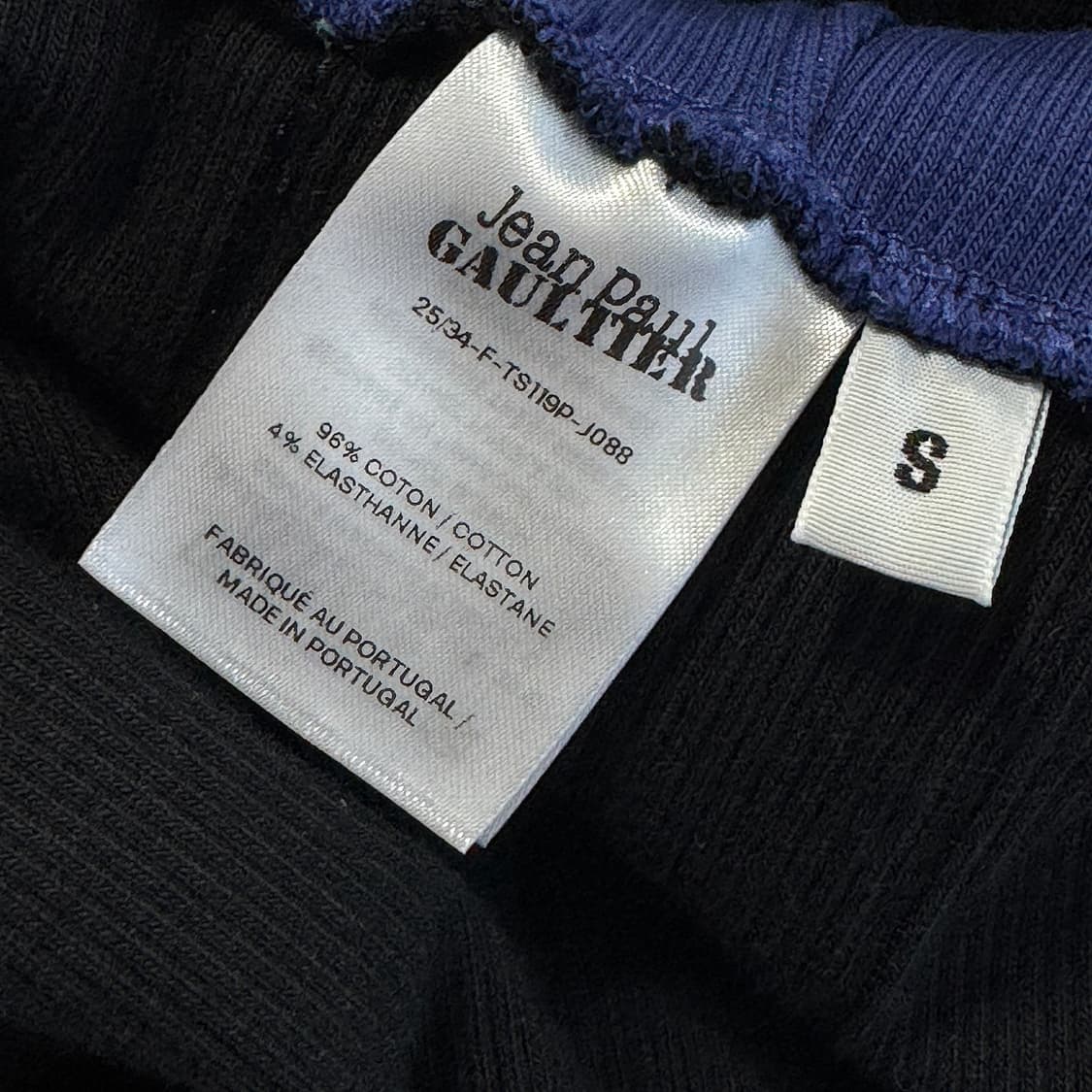 장 폴 고티에 2025 로고 패치 티셔츠 상품이미지5