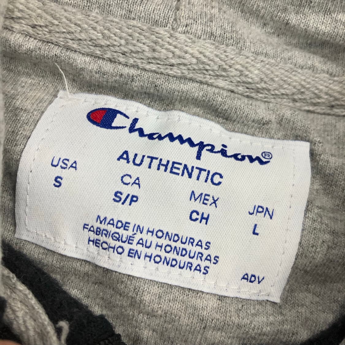 챔피온 검정 후드집업  상품이미지4