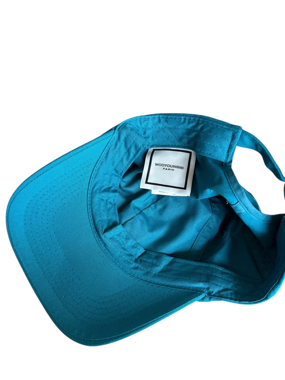 우영미 블루 로고 캡 상품이미지4