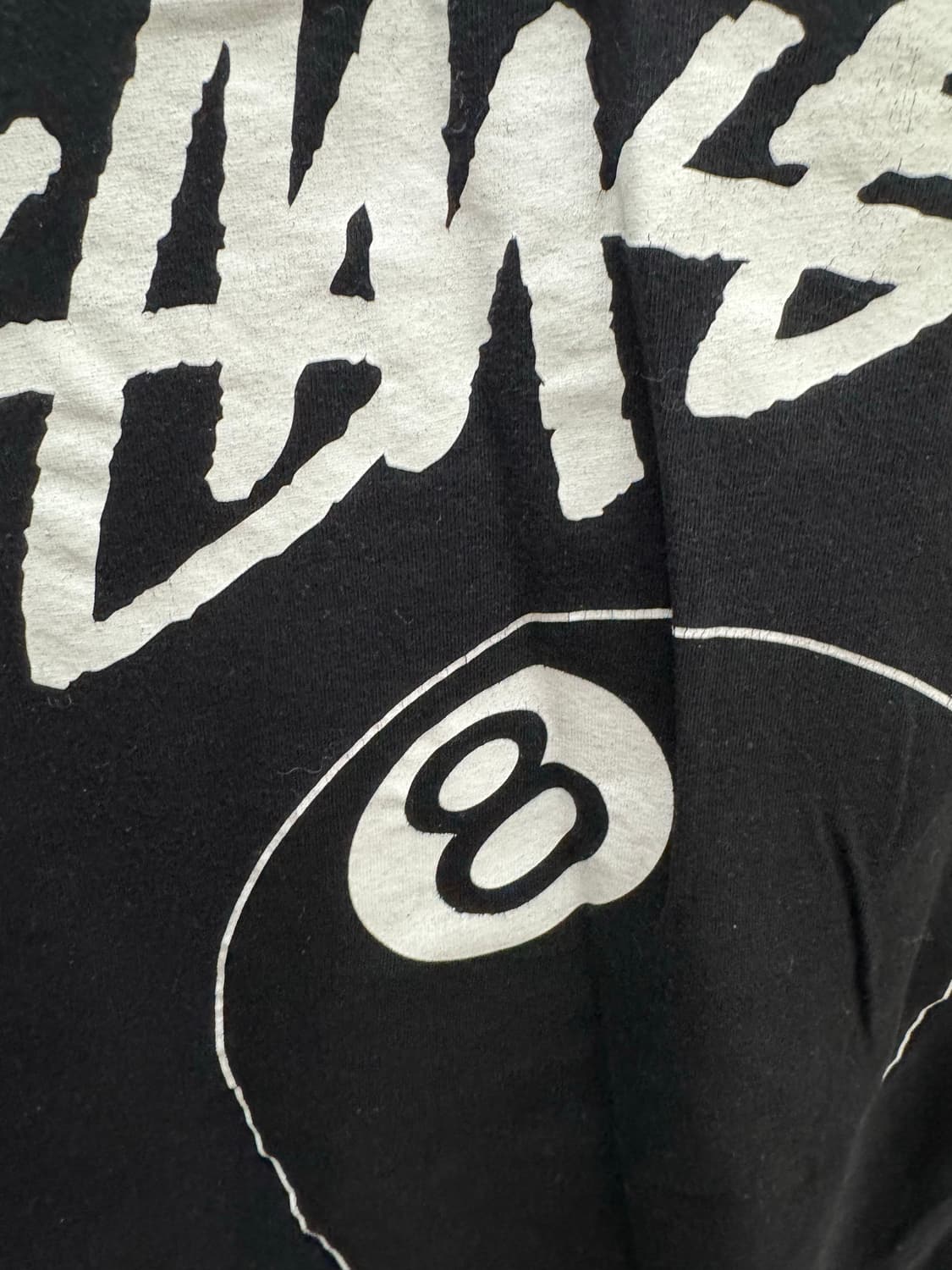 👕 Stussy N4 카모 그래픽 반팔 티셔츠 (Black) 상품이미지6