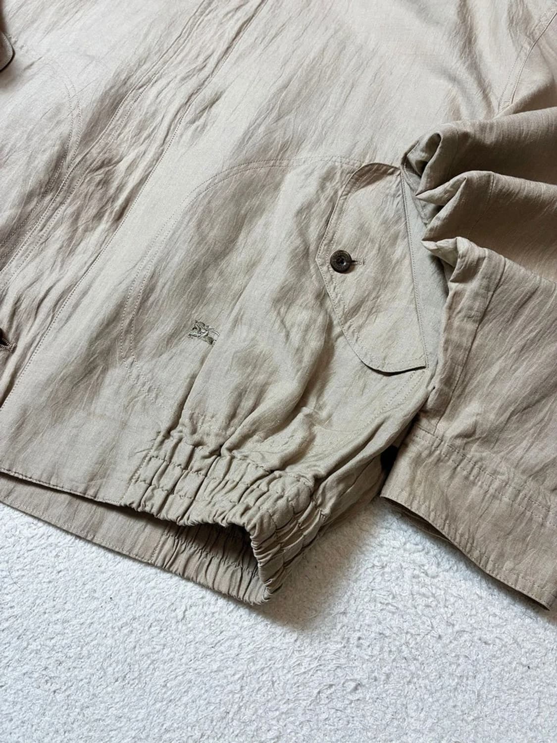 버버리 90's 아카이브 린넨 스윙톱 자켓 PN7335 상품이미지3