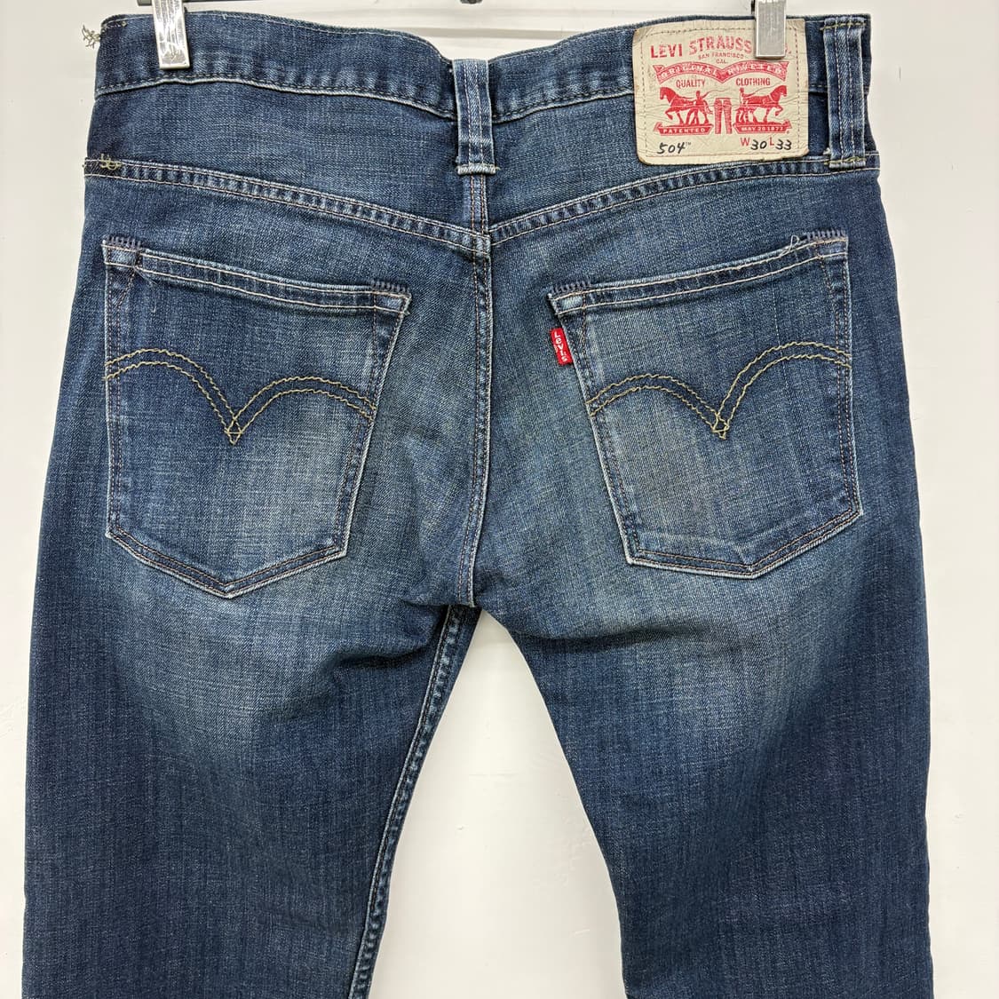 리바이스 504 청바지 남성 데님 팬츠 남성 32in 상품이미지6