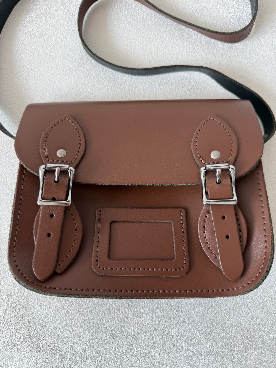 THE LEATHER SATCHEL 사첼 크로스백 상품이미지3