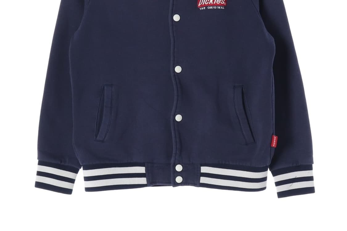 디키즈 로고 스웨트 바시티 자켓 S 상품이미지5