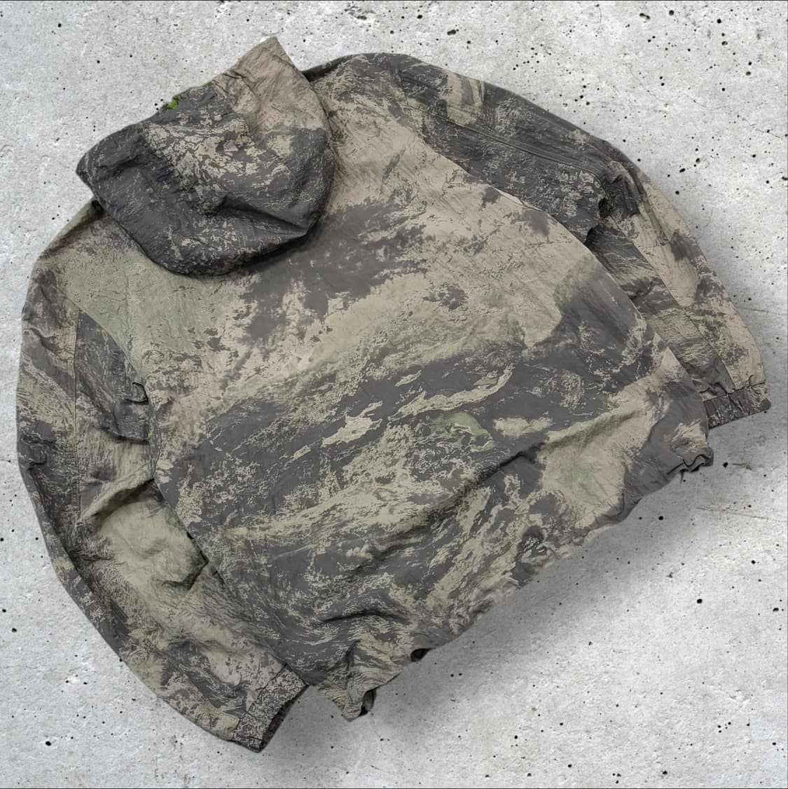 [50] 디젤 와레트 후드 바람막이 카키 B795 상품이미지2