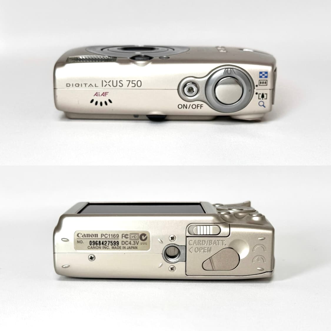 캐논 익서스 750 IXUS (익시 IXY 700, 파워샷 SD550) 상품이미지3