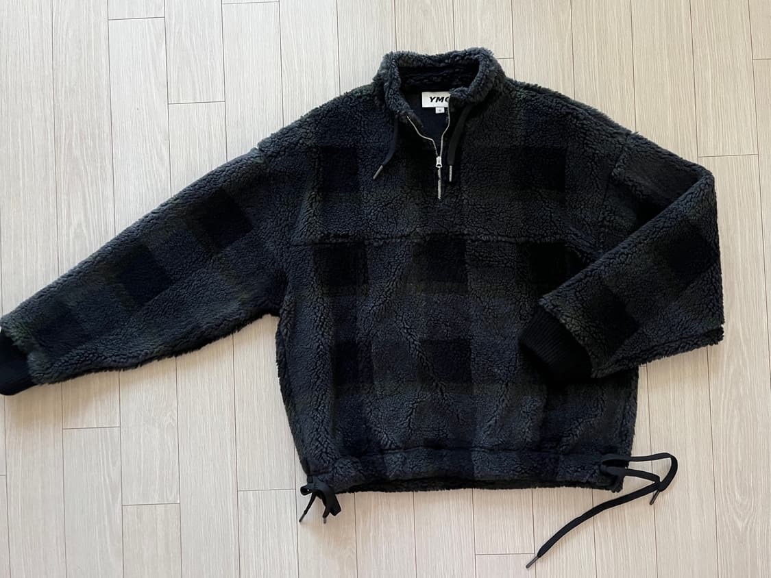 YMC 남녀공용 후리스 아노락 상품이미지1