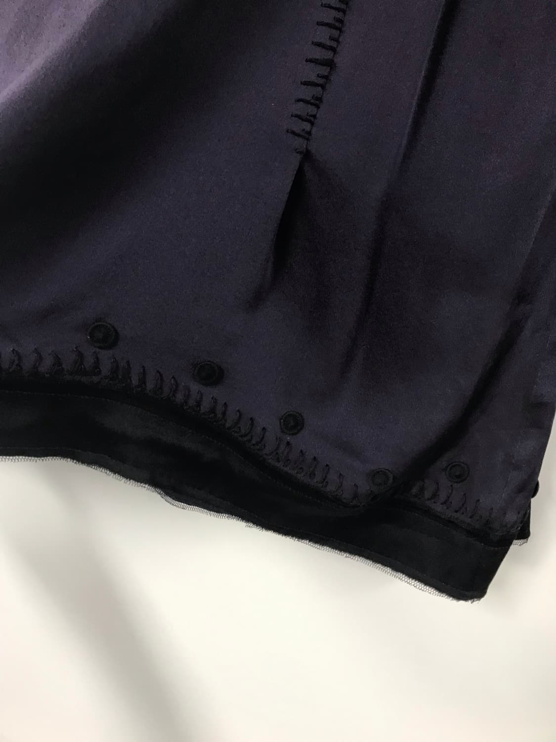 알베르타 페레티 실크 코사지 스커트 상품이미지5