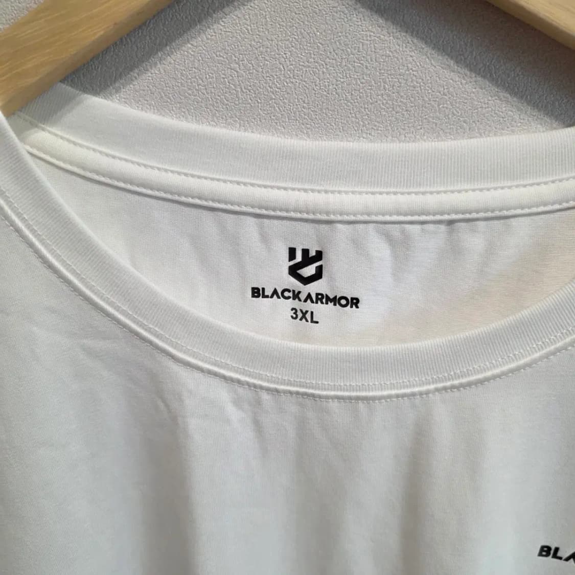블랙아머 흰색 반팔 티셔츠 3XL 상품이미지7