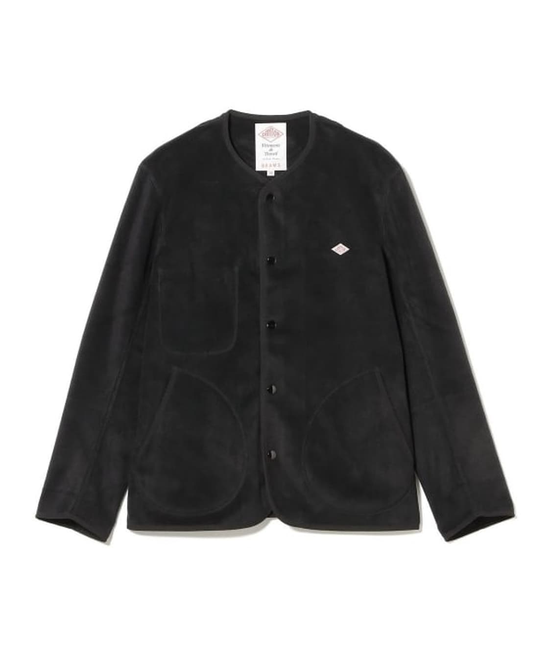 단톤 후리스 s,m 블랙 상품이미지1