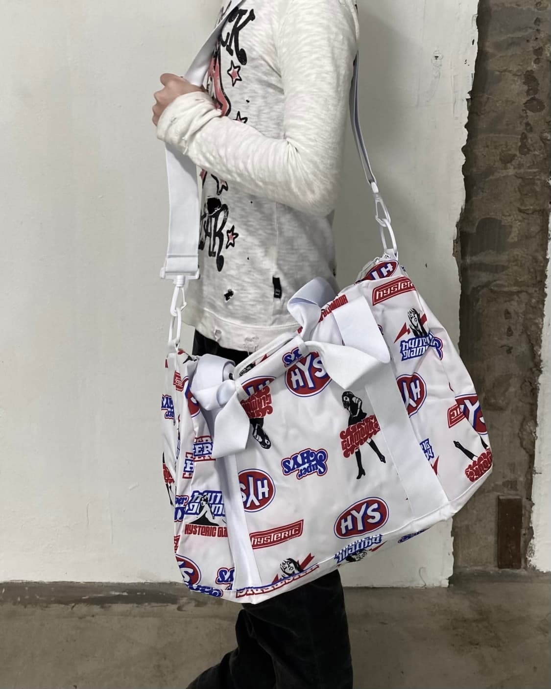 히스테릭 글래머 빅센 걸 보스턴 백 상품이미지2