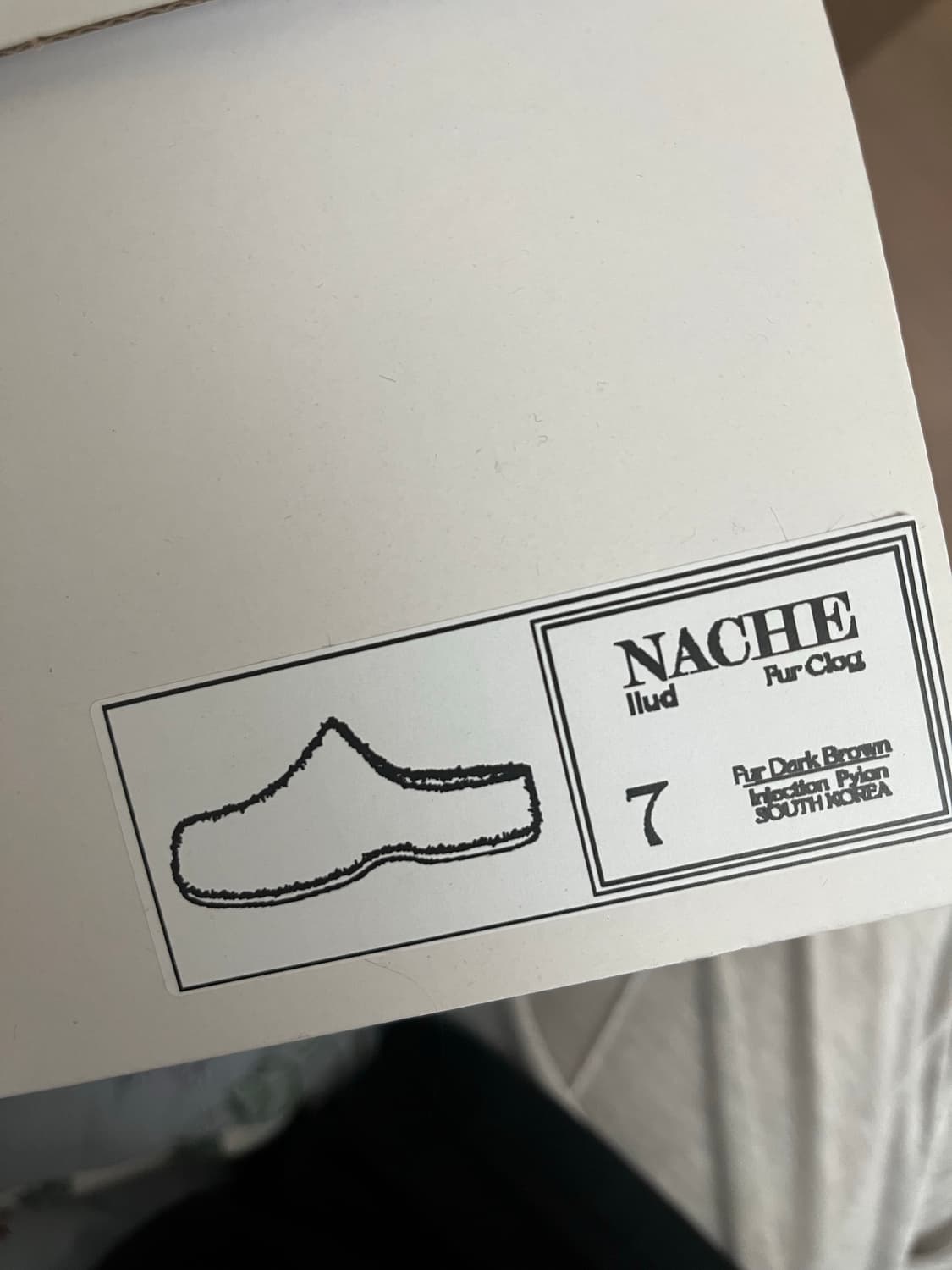 러드 나체 클로그 다크 브라운 uk 7 상품이미지4