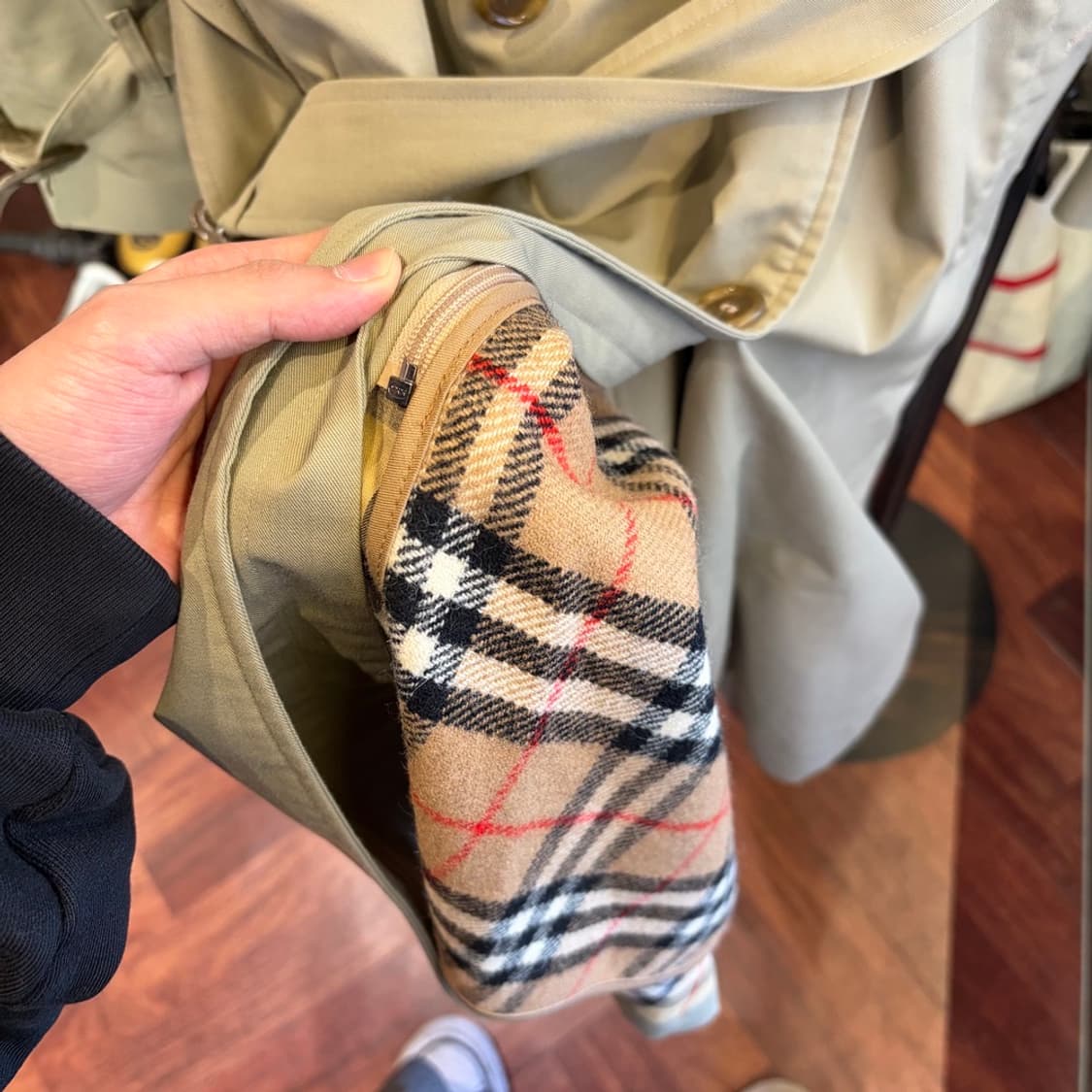 15939 - 버버리 베이지 트렌치 코트 상품이미지6