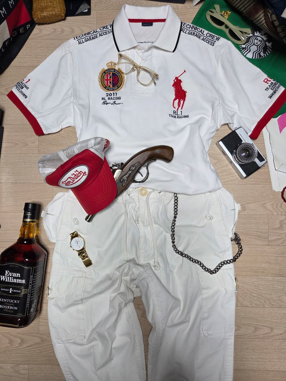 POLO RALPH LAUREN RACING TEAM 카라티 반팔 티셔츠 상품이미지3