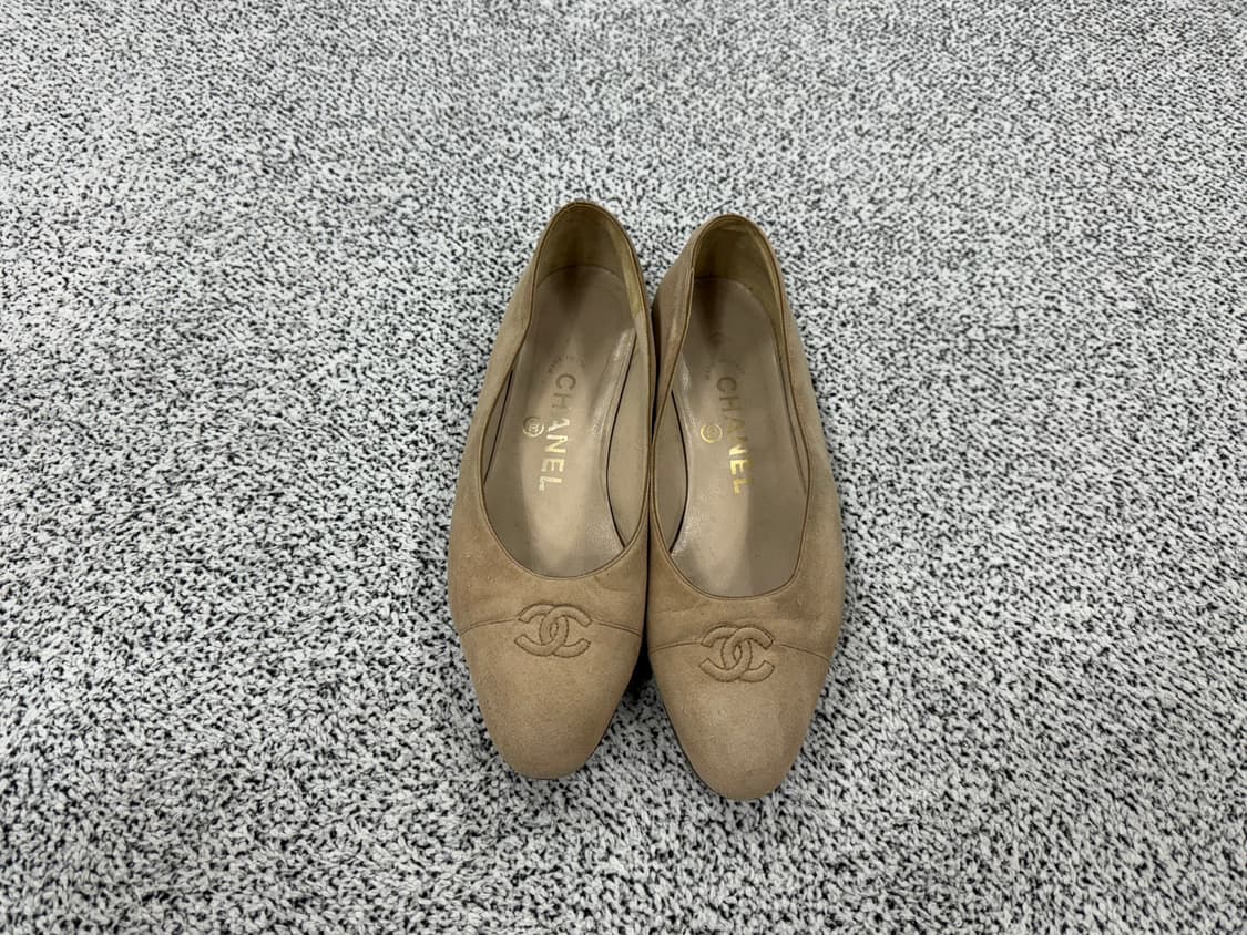 샤넬 스웨이드 플랫슈즈 상품이미지2